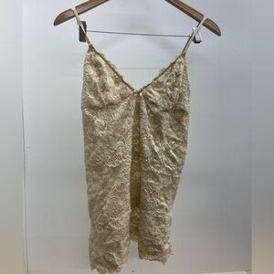 In Bloom Lace Chemise in Cream